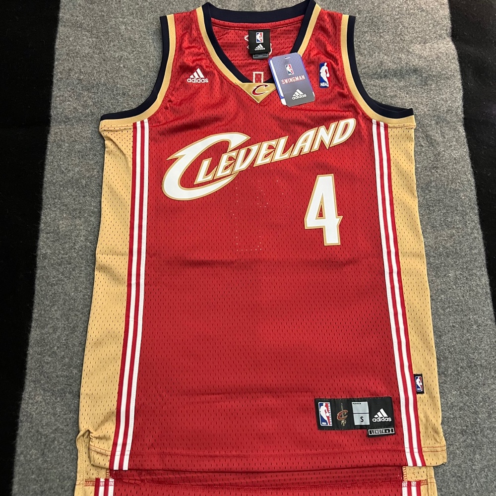 BEN WALLACE Adidas Cleveland Cavaliers Wine Swingman Jersey SMALL NWT